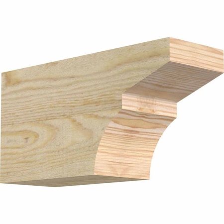 Monterey Rough Sawn Rafter Tail, Douglas Fir, 4W X 6H X 12L